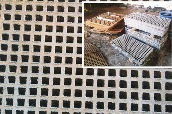 高锰钢铸造筛板